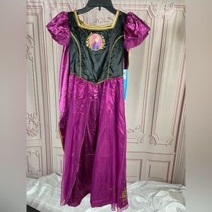 Disney Store Deluxe Frozen 2 Anna Travel Adventure Costume  Girls Size 11/12 NWT